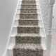 Dynamic Ancient Garden 57136 9696 Silver Grey Custom Runner - 26" Wide