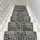 Dynamic Ancient Garden 57162 3696 Steel Blue Custom Runner - 26" Wide