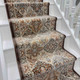 Dynamic Ancient Garden 57008 3235 Brown Blue Custom Runner - 31" Wide