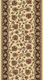 Dynamic Legacy 58020 160 Cream Brown Custom Runner - 31" Wide