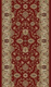 Concord Ankara 6210 Zeigler Red Custom Runner - 27" Wide
