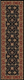 Concord Ankara 6213 Zeigler Black Custom Runner - 27" Wide