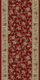 Concord Ankara 6220 Floral Garden Red Custom Runner - 27" Wide