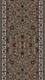 Concord Jewel 4065 Kashan Green Custom Runner - 27" Wide
