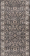 Concord Kashan 2816 Bergama Gray Custom Runner 27" Wide