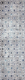 Concord Vintage 7244 Diamonds Blue Custom Runner 27" Wide