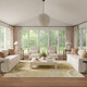 Nourison Brushlight BRL03 Beige Grey Rug