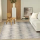 Nourison CK089 Drift DRF06 Ivory Grey Rug