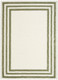 Nourison Pacific Shag PCS03 Ivory Green Rug