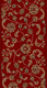 Radici Como 1835 Dark Red Custom Runner - 26" Wide