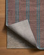 Chris Loves Julia x Loloi Bobby BOB-02 Merlot  Denim Rug