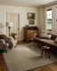 Chris Loves Julia x Loloi Bobby BOB-03 Sage Denim Rug