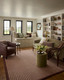 Chris Loves Julia x Loloi Emmeline EML-01 Berry Linen Rug