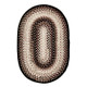 Black Mist Ultra Durable Braided Rug