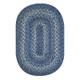 Denim Jute Braided Rug
