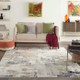 Nourison Trance TRC04 Ivory Multi Rug