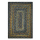 Black Forest Ultra Durable Braided Rug by Homespice