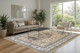 Dynamic Ancient Garden 57120 2464 Light Gold Ivory Area Rug