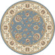 Dynamic Ancient Garden 57365 5464 Light Blue Ivory Area Rug