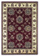 Cambridge 7340 Red/Ivory Floral Mahal Rug by Kas