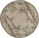 Sparta Bamboo Border 3146 Ivory Rug by Kas