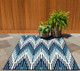 Baja BAJ-06 Blue Rug by Momeni