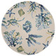 Kas Harbor 4244 Ivory Blue Oceana Rug