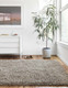 Loloi Mila Shag MIL-01 Taupe Rug