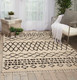 Nourison Moroccan Shag MRS02 Cream Rug