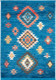 Nourison Navajo NAV07 Blue Rug