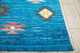 Nourison Navajo NAV07 Blue Rug