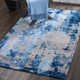 Nourison Prismatic PRS10 Blue Grey Rug