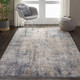Nourison Rustic Textures RUS01 Grey Beige Rug