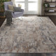 Nourison Rustic Textures RUS06 Beige Grey Rug