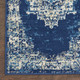 Nourison Grafix GRF14 Navy Blue Rug