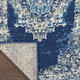 Nourison Grafix GRF14 Navy Blue Rug