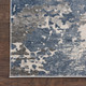 Nourison Rustic Textures RUS08 Grey Blue Rug