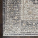 Nourison Starry Nights STN05 Charcoal Cream Rug