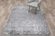 Couristan Brocatelle Brocade Damask 2608-8260 Silver Cream Rug