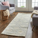 Abytha 6458F Transitional Diamond Gray/Blue/Ivory Area Rug