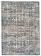 Feizy Akhari 3677F Gray Teal Rug