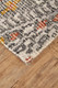 Feizy Arazad 8476F Gray Orange Rug