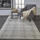 Feizy Belfort 8668F Ivory Gray Rug