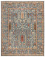 Feizy Carrington 6499F Blue Rust Rug