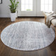 Feizy Kyra 3853F Gray Ivory Rug