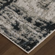 Feizy Micah 3339F Silver Black Rug