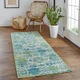 Feizy Foster 3758F Green Blue Rug