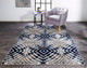 Feizy Milton 3469F Blue Ivory Rug