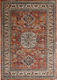 Feizy Bellini I3136 Orange Multi Rug