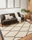 Chris Loves Julia x Loloi Alice ALI-04 Cream Charcoal Area Rug